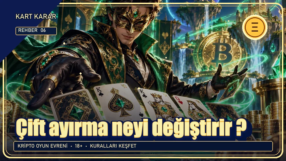 Çift ayırma neyi değiştirir? için kripto temalı oyun kapağı