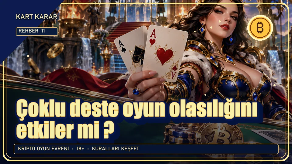 Çoklu deste oyun olasılığını etkiler mi? için kripto temalı oyun kapağı