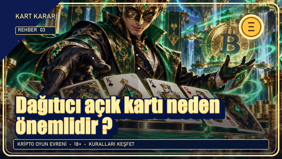 Dağıtıcı açık kartı neden önemlidir? için kripto temalı oyun kapağı