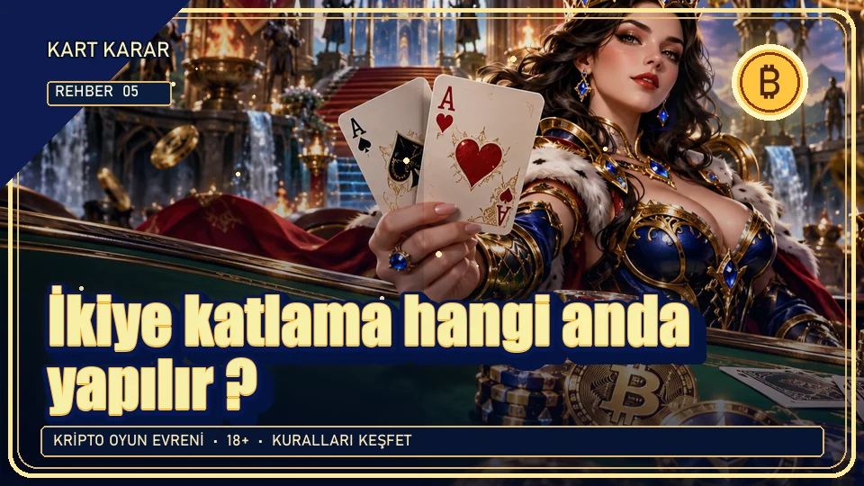 İkiye katlama hangi anda yapılır? için kripto temalı oyun kapağı